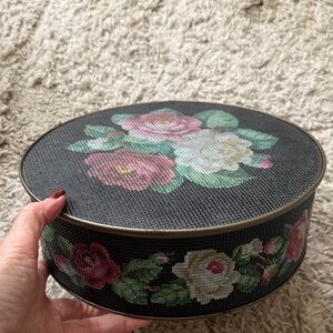 sunshine biscuit tin sewing box